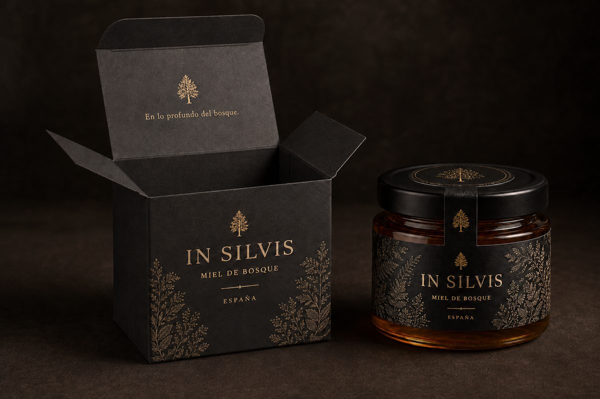 Tarro de 300 g de IN SILVIS con su caja individual